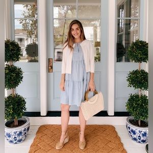 Gal Meets Glam Chassity tiered dress